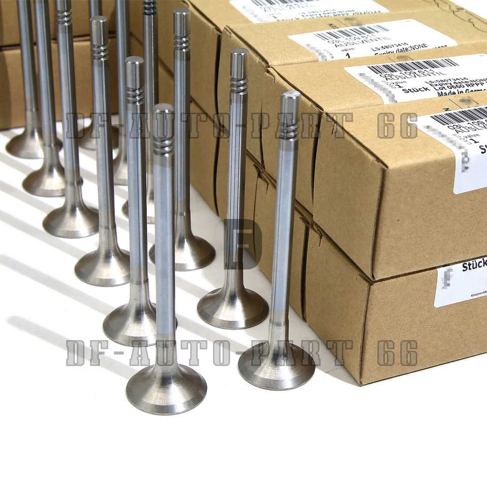 Kit de 24 válvulas de admisión y escape aptas para VW Touareg Audi Q5 Q7 A7 3.0 TDI CKV CRC Foto 3 de 4