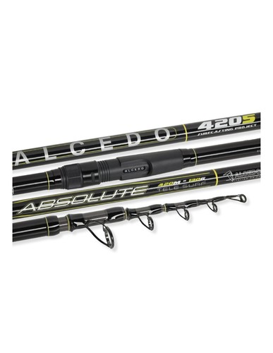 Canna da pesca surfcasting ALCEDO ABSOLUTE TELE SURF - 4,20 mt - GR 130 - Foto 2 di 3
