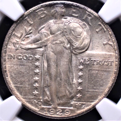 1929 D STANDING LIBERTY QUARTER NGC MS 63 WELL STRUCK ORIGINAL PIECE THAT IS