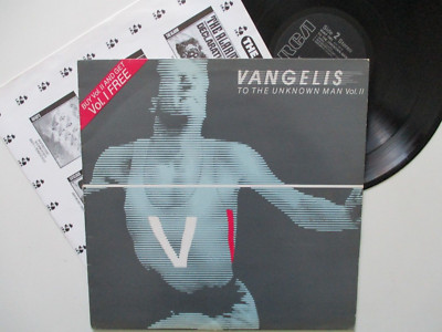 LP - VANGELIS - TO THE UNKNOWN MAN VOL. II '' WASHED '' #F10#