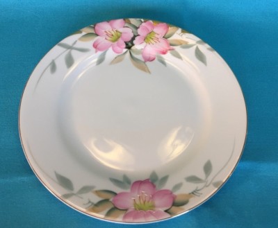 Noritake Azalea early red mark 7 1/2'' salad plate EX unused 6 available