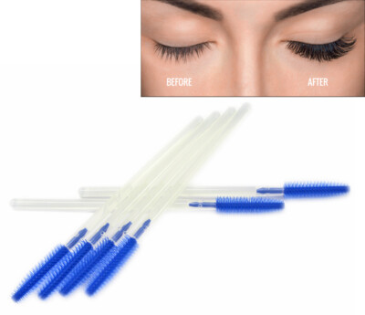 Bügel Einweg Silikon Mascara Pinsel Wimpern Stab Verlängerung Applikator