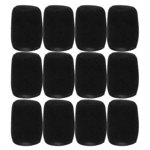 12 Pcs Microphone Sponge Cover Ball Head Mesh Metal Windscreen Heads Grille - Afbeelding 3 van 12