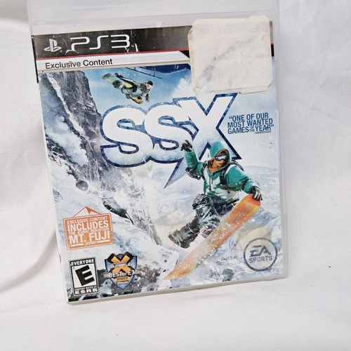 SSX (PlayStation 3 PS3) complete w/ Case & Manual (CIB)
