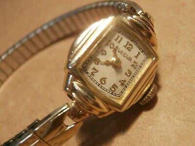 Vintage Ladies Wind Up Wrist Watch Bulova 10K Rolled Gold Vintage Ladies Wind Up Wrist Watch Bulova 10K Rolled Gold