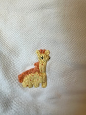 Bella Bliss Cow Giraffe Burp Cloth 100 cotton excellent condition