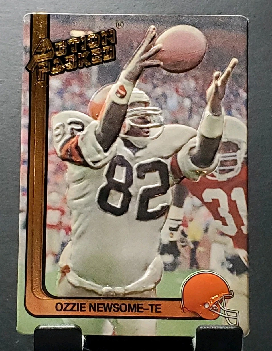 1991 Action Packed #50 Ozzie Newsome BROWNS HOF'er football card🏈NM/MT