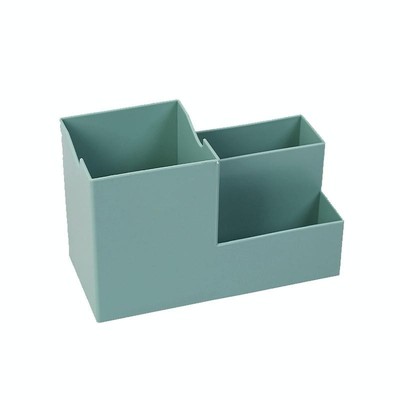 Bismark Scatola Morandi Piccola - Astuccio, Blocco A5, Penne 0,5mm E Post-it - Set Cancelleria Elegante (Colore Casuale) - 3