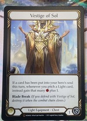 Vestige of Sol MON060 Unlimited Foil Legendary - Monarch