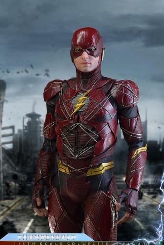 BY-ART The Flash Barry Allen 1/6 Scale Action Figure Doll Model BY-020 - Picture 4 of 7