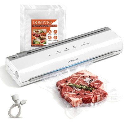 Food Vacuum Sealer 5-in-1 Compact Automatic with BPA-Free Bags for Meal Prep