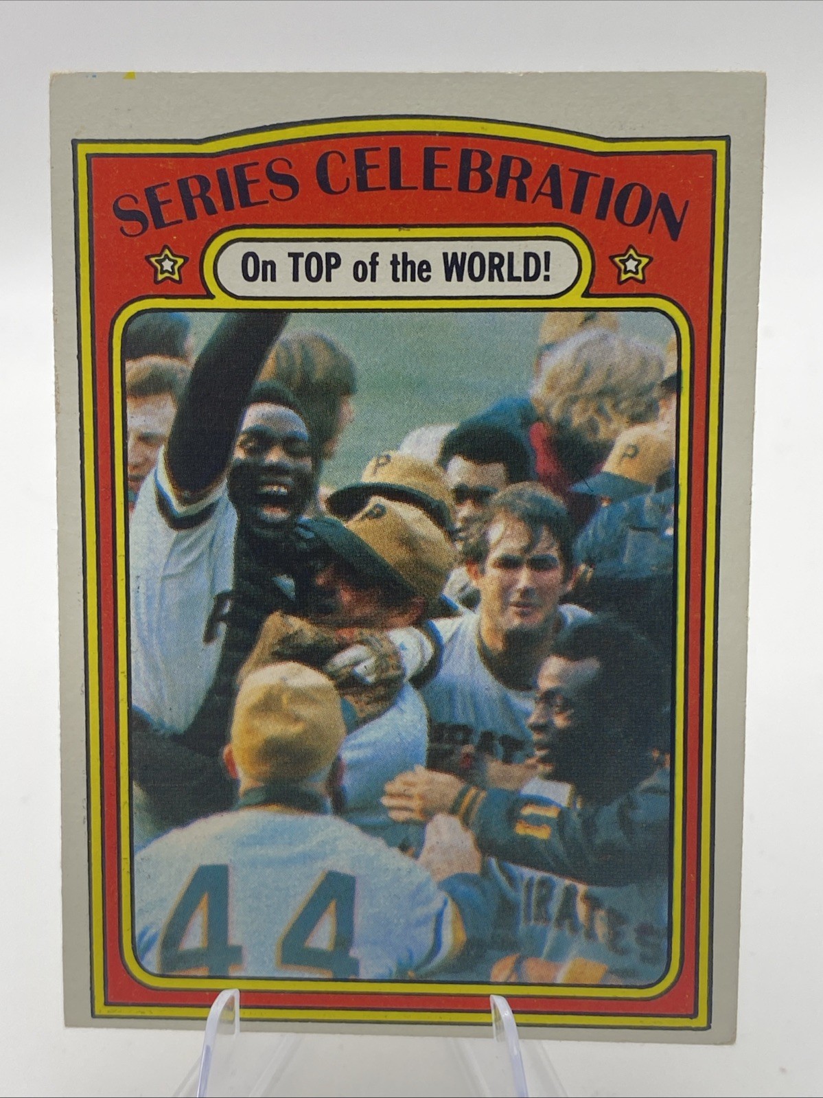 1972 Topps #230 1971 World Series Celebration Baseball Card