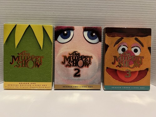 The Muppet Show TV Series DVD Complete Seasons 1,2,3 Kermit, Ms. Piggy, Fozzy