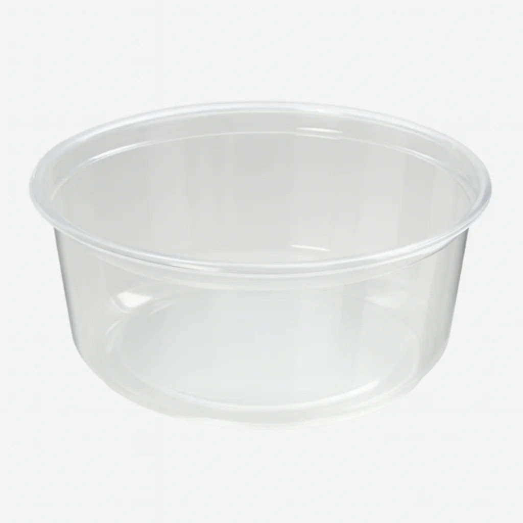 ProTakeOut, [8 oz] Clear Deli Containers &ndash; PP Plastic, 500  Lids Sold separately