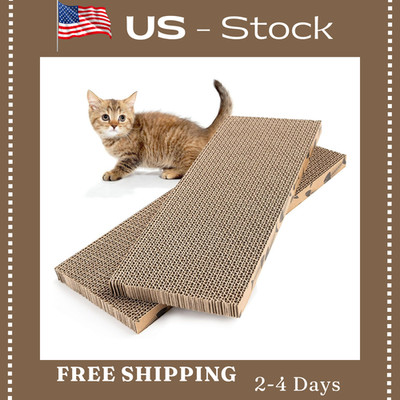 Splicing Cat Scratch Pad: Cat Scratchers for Indoor Cats and Kitten, 2 Pack Cat
