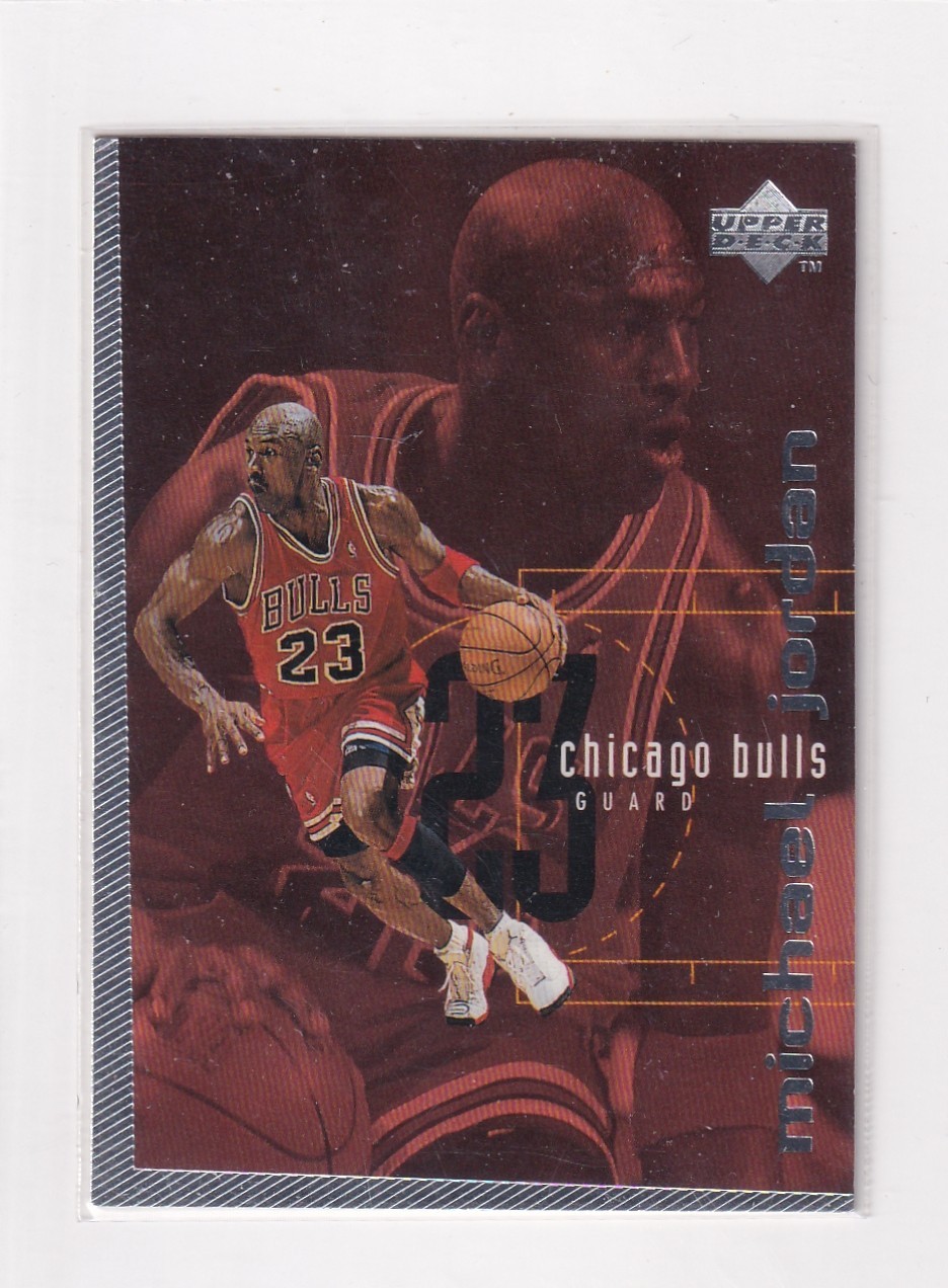 1998-99 Upper Deck Checklist # 310 Michael Jordan Nice Card