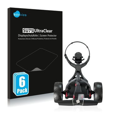 6x Folie für Motocaddy S1 Electric Trolley Schutzfolie Displayschutz Display
