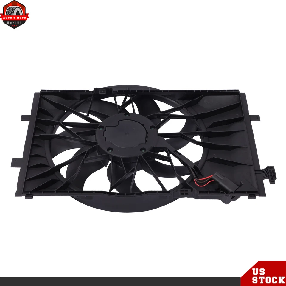 Conjunto de ventilador de refrigeración del radiador 2035001693 para Mercedes-Benz W203 Clase C CLK Foto 3 de 4