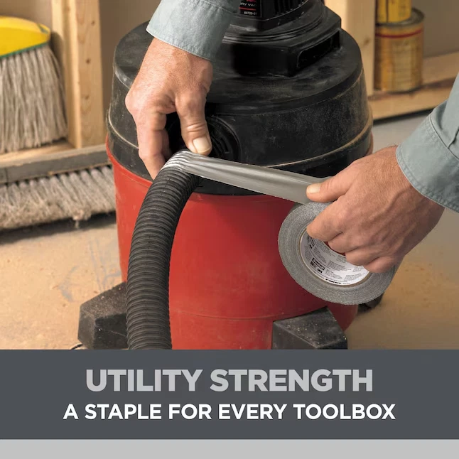 Сверхпрочная красная прорезиненная клейкая лента 3M 1,88 дюйма x 20 ярдов - Изображение 2 из 2