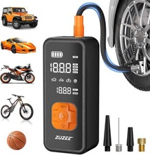 Tire Inflator Portable Air Compressor 150PSI Pump 20000mAh for Car, Moto, Bike
