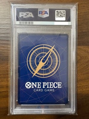 PSA 10 Monkey D. Luffy ST01-012 Eiichiro Oda Signed One Piece Card