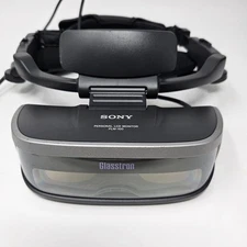 Sony Glastron PLM-100 Head-Mounted Display 1997 – Rare Vintage, Tested Working