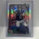 2025 Topps Chrome Football Jaxson Dart Refractor Rookie Card RC #306 Giants