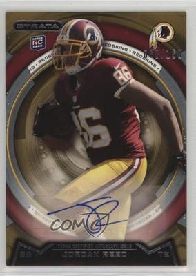 2013 Topps Strata Bronze Auto /150 Jordan Reed #147 Rookie Auto RC 15w6