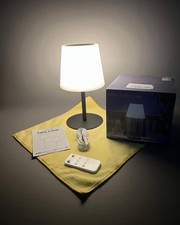 Cordless Solar Table Lamp Waterproof Outdoor Dimmable Night Light Remote Control