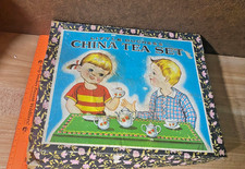 Vintage Little Duchess CHINA TEA SET w box  complete set for 6 w Teapot