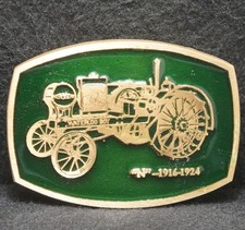 XB13133 NOS VINTAGE 1970s WATERLOO BOY TRACTOR AGRICULTURE MENS BELT BUCKLE