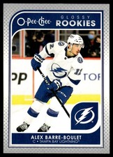 2021-22 Upper Deck O-Pee-Chee Glossy Rookies Alex Barre-Boulet Tampa Bay