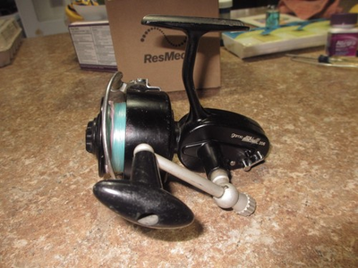 #ad Garcia Mitchell 306 Spinning Reel made in France Extra Clean well Maintained $59.95