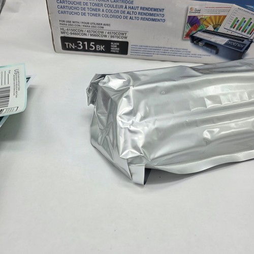 Genuine Brother TN315BK Black Toner Cartridge High Yield OB SEALED - 第 4/13 張圖片