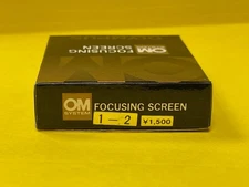 Olympus OM Focusing Screen 1-2  From JAPAN. Box opened, but never unpacked.