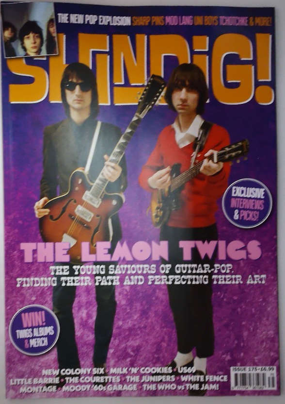 Shindig Magazine #175 2026 The Lemon Twigs, New Colony Six, Milk 'N' Cookies