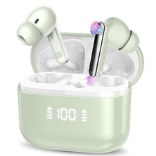 Ai Translation Earbuds Real Time with Audio and Video Calls, 48H, Green
