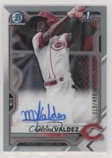 2021 Bowman Chrome Prospect Refractor 19/499 Malvin Valdez #CPA-MV Auto 0tj1