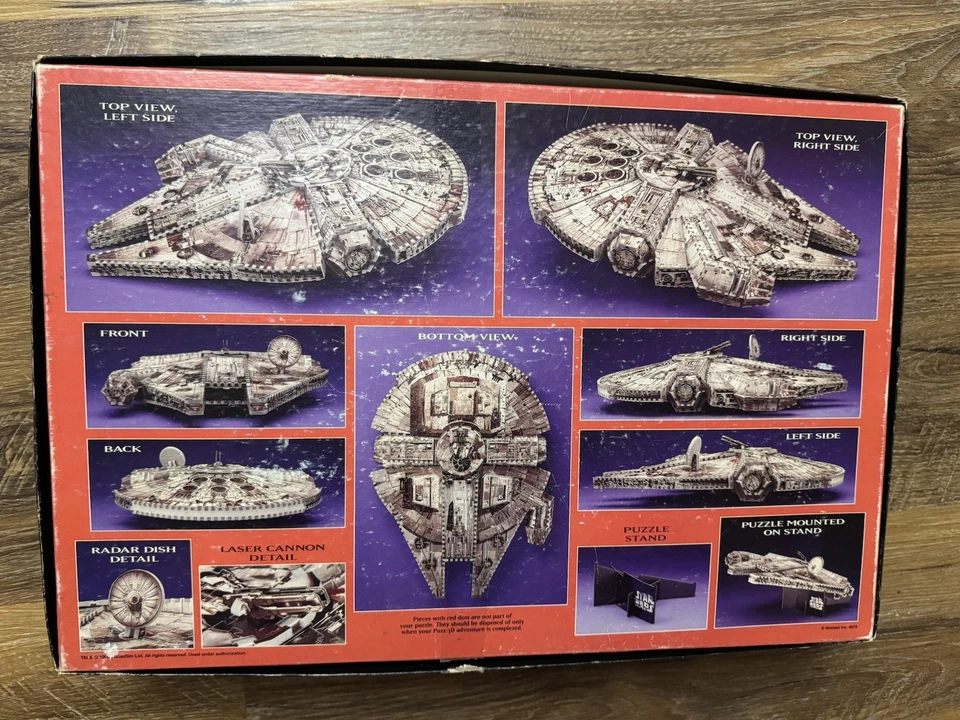 Rompecabezas Halcón Milenario 3D Star Wars Foto 2 de 4