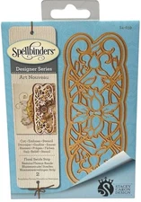 Spellbinders Art Nouveau Paper Cutting Die Stencil Template Floral Stacey Caron