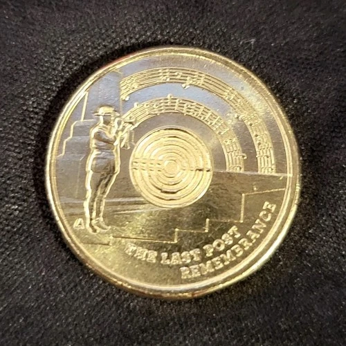 UNRELEASED Australian 2026 $2 Charles III The Last Post ANZAC Remembrance Coin - Picture 1 of 3