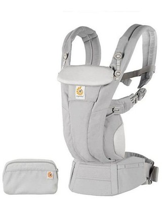 Ergobaby Omni Dream Babytrage 360 4 Tragepositionen hellgrau NEU UNBENUTZT