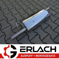 EDELSTAHL Mittelschalldämpfer für Vw Transporter T5 1.9 TDI 2.0 *9067