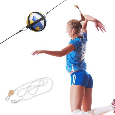 Volleyball Training Equipment Aid System - Adjustable High Elasticity Volleyb...
