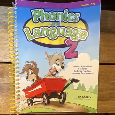 Abeka Phonics and Language 2 Teacher Key Teacher s Edition Spiral 31608301