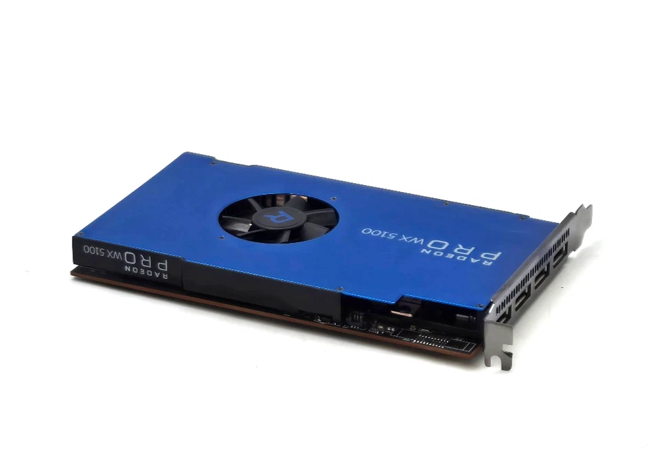 AMD Radeon PRO WX5100 8GB 4X DisplayPort Graphics Card High Profile. - Image 3 of 4