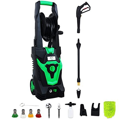 #ad ELEVON ELECTRIC HIGH PRESSURE WASHER PACK 2030 PSI 1.8 GPM 1800 WATT GREEN $162.98