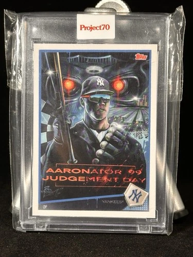 2021 Topps Project 70 - Aaron Judge #555 Terminator Short Print /1453 NY Yankees