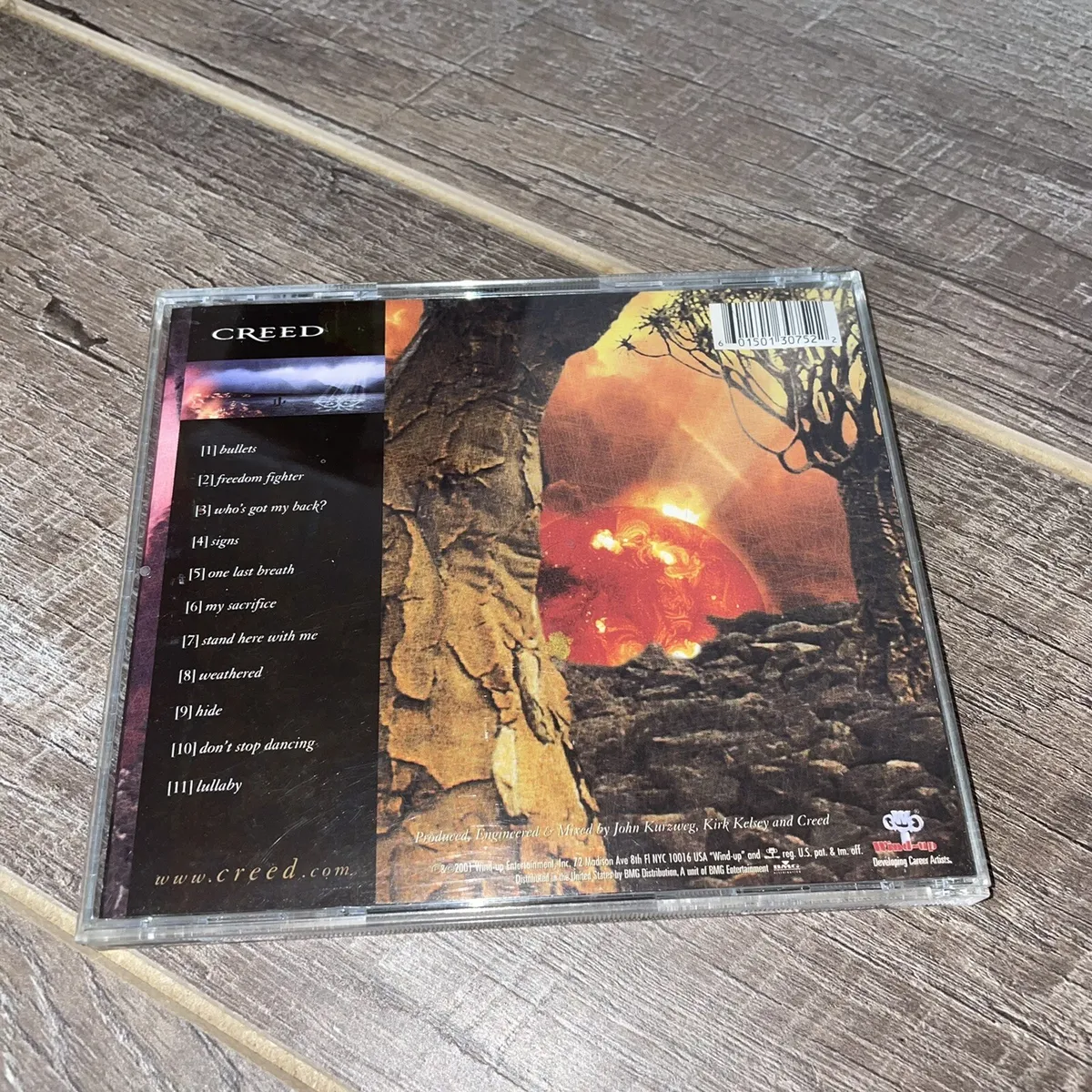 CREED My Sacrifice 2001 USA promo collectors CD single