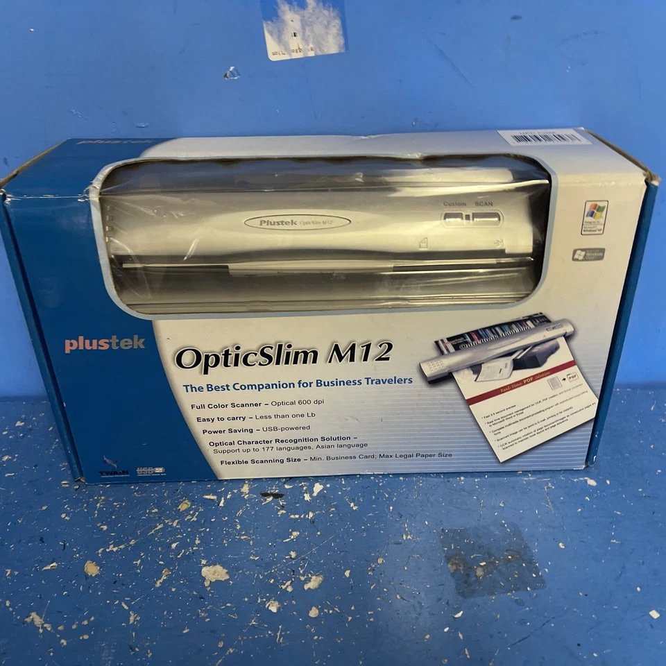 Plustek OpticSlim M12 Pass-Through Scanner - Image 2 of 4